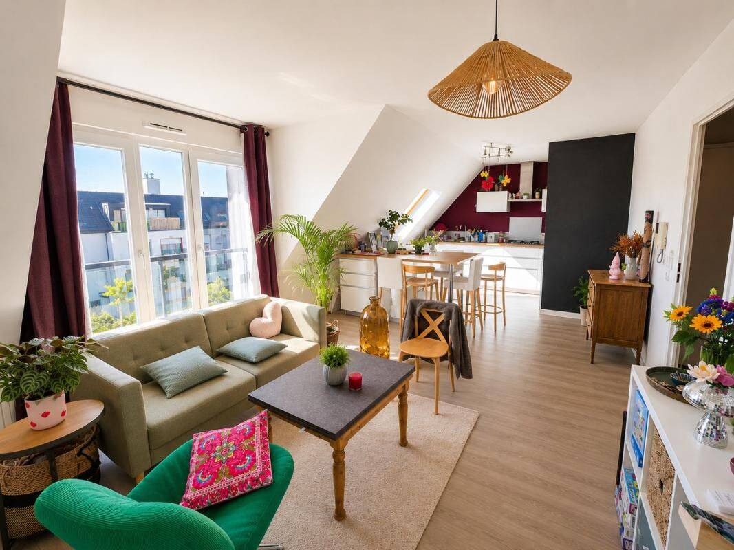 Appartement 2 pièces 60 m² · à Villeneuve-d'Ascq · 60,3 m² · 205 000 €