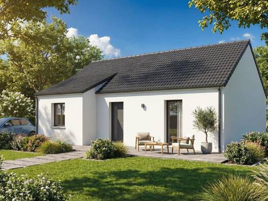 Terrain avec maison neuve à vendre 227 273 € 4 pièces 3 chambres 74 m² 208 m² de terrain Chamarande 91730