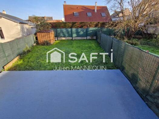 Maison à vendre 75 000 € 4 pièces 2 chambres 67 m² 110 m² de terrain Faubourg d'Isle-Neuville Saint-Quentin 02100