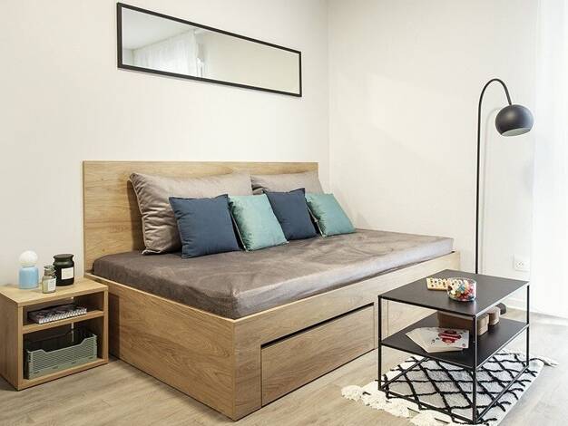 Appartement à louer - logement étudiant 529 € 1 pièce 19 m² Trois Quartiers-Centre Ville Poitiers 86000