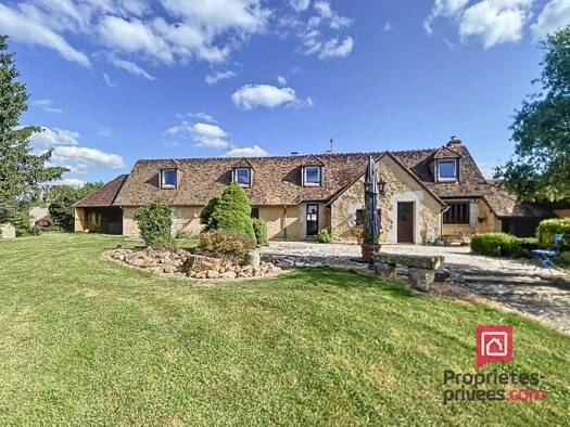 Maison à vendre 260 000 € 6 pièces 3 chambres 160 m² 8 000 m² de terrain Saint-Cosme-en-Vairais 72110