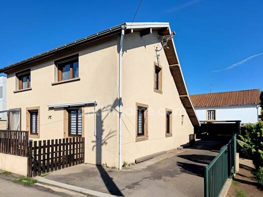 Maison à vendre 160 000 € 4 pièces 3 chambres 88 m² 302 m² de terrain Faubourg de Montbéliard Héricourt 70400