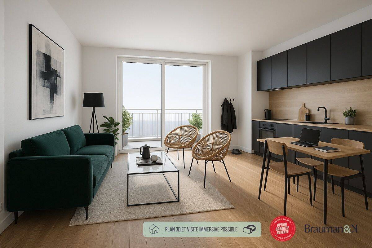 Appartement 3 pièces 69 m² · à Rennes · 69 m² · 355 000 €