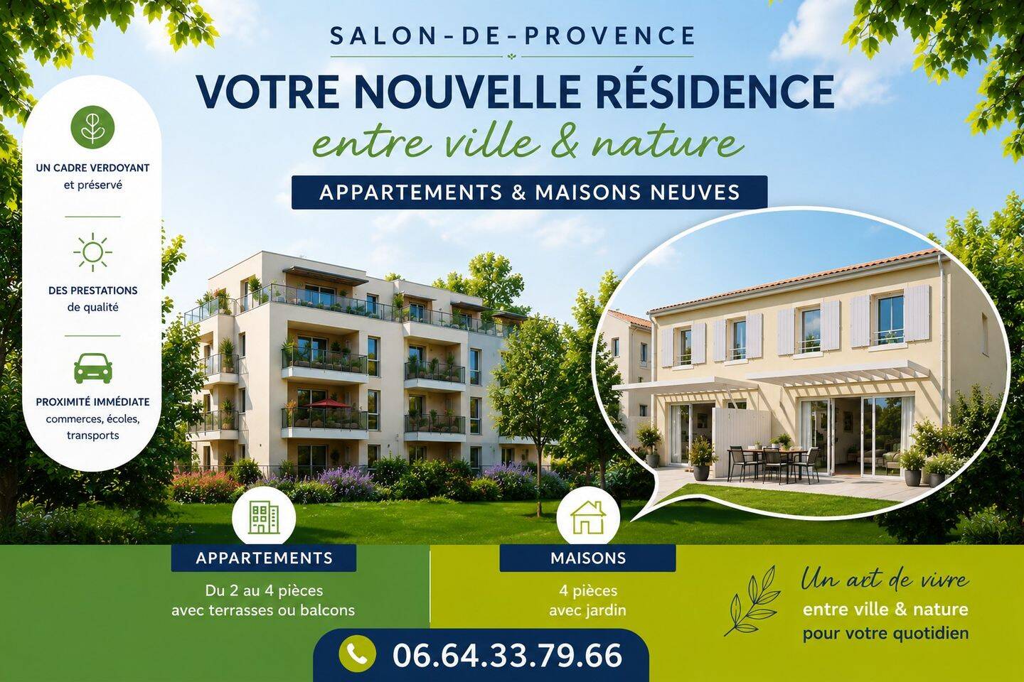 Appartement 3 pièces 72 m² · à Salon-de-Provence · 72 m² · 260 000 €