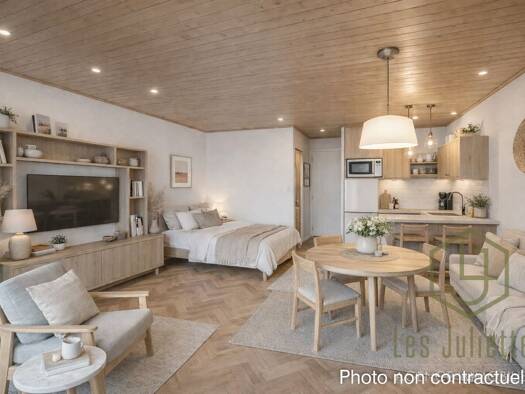 Studio à vendre 110 000 € 1 pièce 29,9 m² Étage 2/4 Le Biot 74430