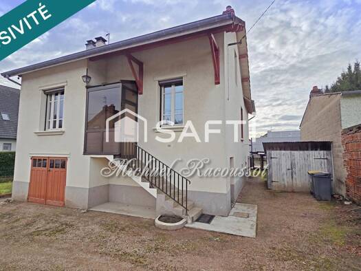 Maison à vendre 105 000 € 4 pièces 2 chambres 75 m² 506 m² de terrain Ouest Montchanin 71210