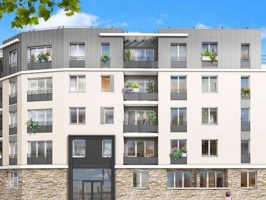 Colocation à louer 1 100 € 2 pièces 1 chambre 43 m² Étage 4/4 Le Fort la Maillarde Chennevières-sur-Marne 94430