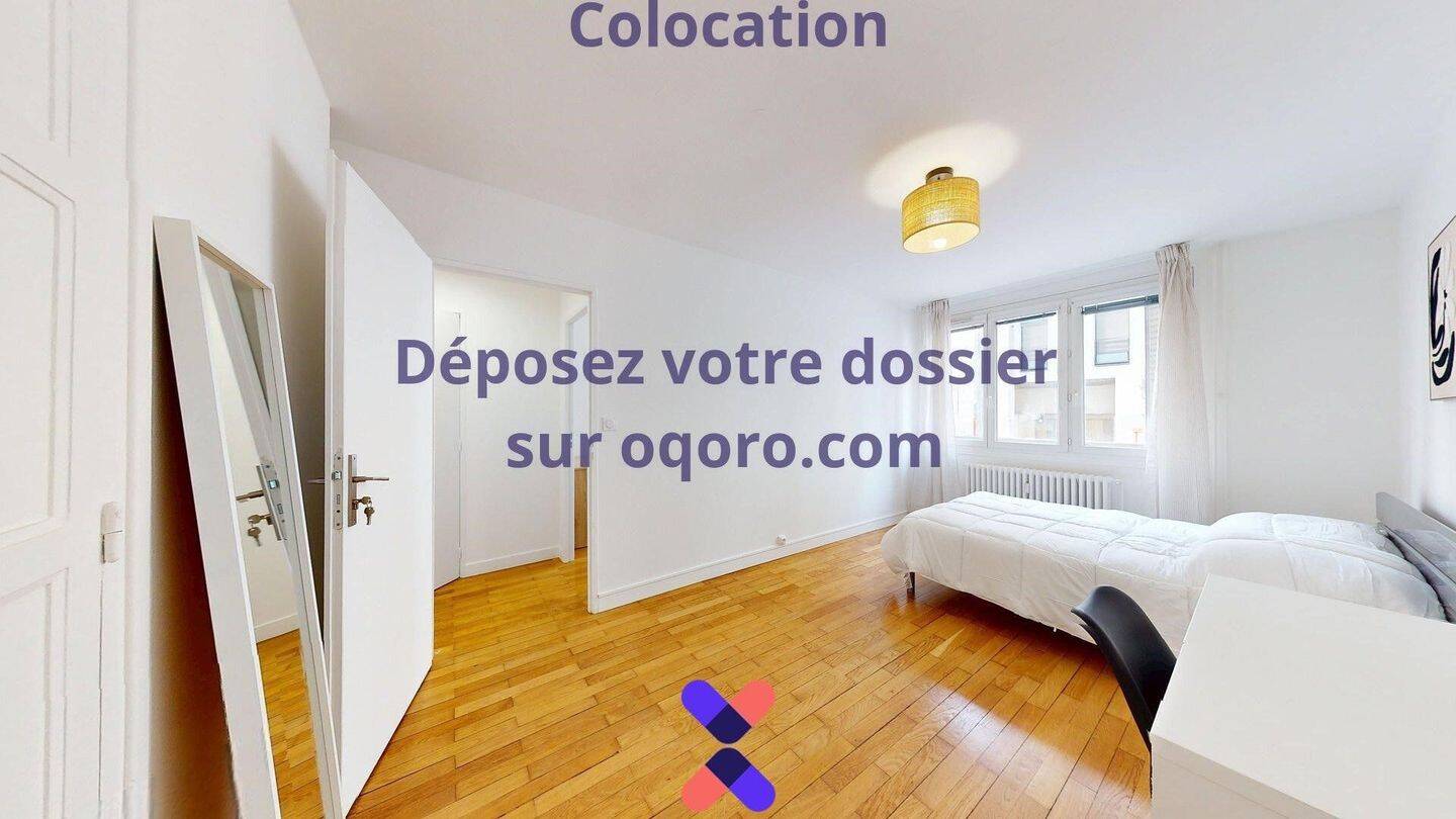 Chambre en colocation appartement meublé — 3