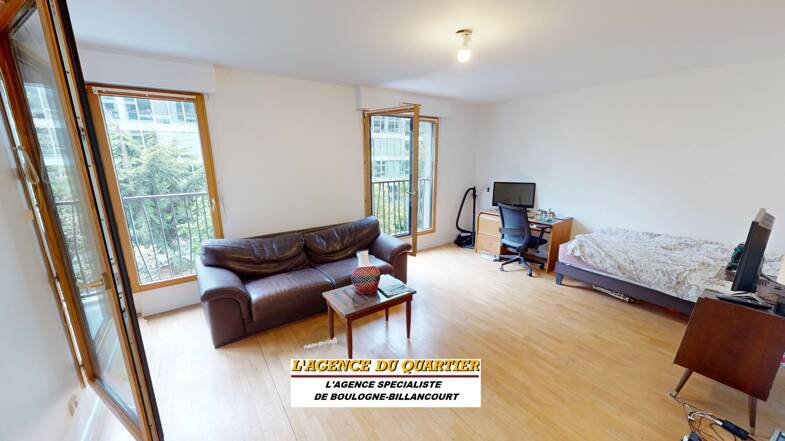 Appartement à vendre 449 000 € 2 pièces 1 chambre 51 m² Étage 2/8 Billancourt–Rives de Seine Boulogne Billancourt 92100