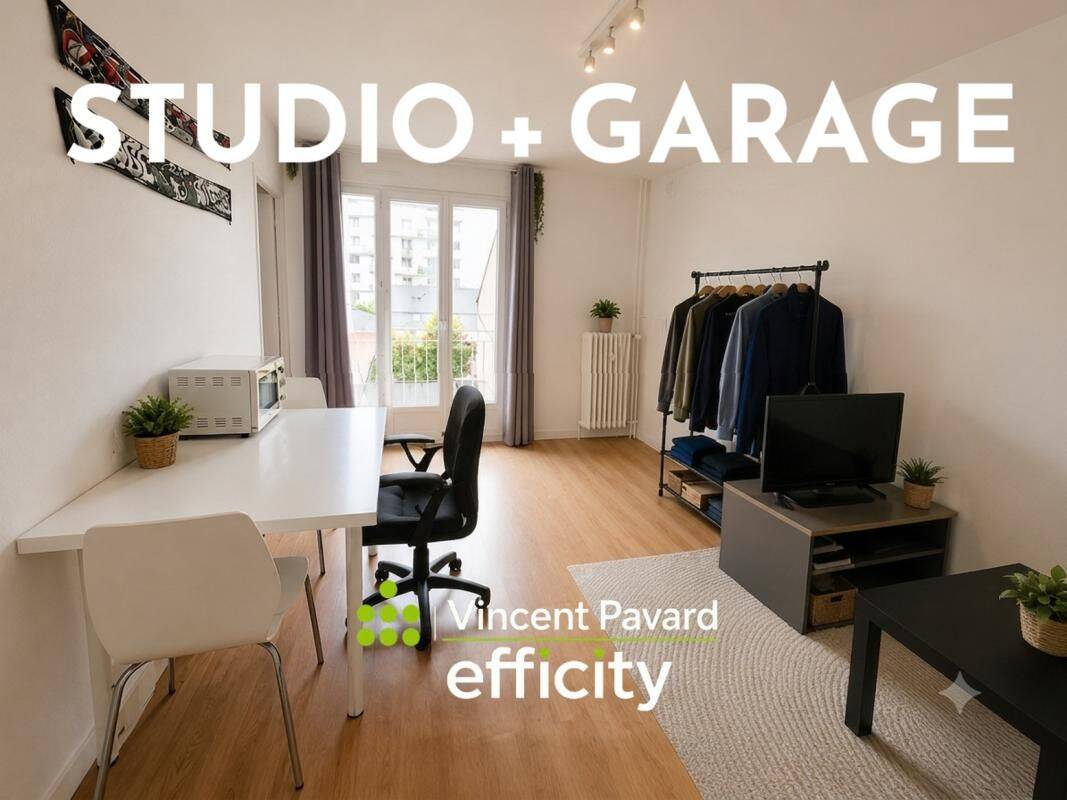 Appartement 1 pièce 26 m² · à Tours · 25,8 m² · 112 000 €