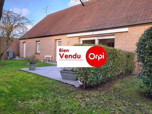 Maison à vendre 304 800 € 3 pièces 2 chambres 108 m² 545 m² de terrain Sainte Marguerite Comines 59560