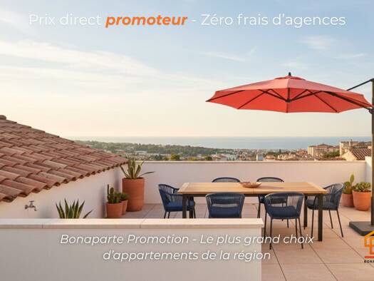 Appartement à vendre - neuf 157 000 € 2 pièces 1 chambre 42 m² 2 étages Etangs et Plages Marseillan 34340