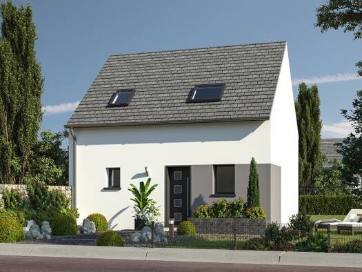 Terrain avec maison neuve à vendre 252 000 € 4 pièces 3 chambres 73 m² 735 m² de terrain Eglise-Lannouchen-Cité Marine Landivisiau 29400