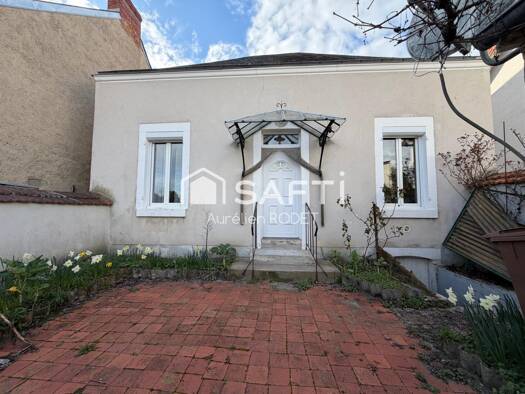 Maison à vendre 79 000 € 4 pièces 3 chambres 90 m² 388 m² de terrain Bois Marteau-Grelet Vierzon 18100