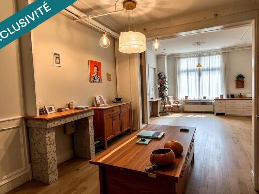 Maison à vendre 90 000 € 9 pièces 2 chambres 161 m² 332 m² de terrain Centre Le Cateau-Cambrésis 59360