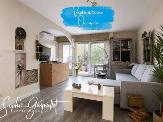 Appartement en viager Bouquet 88 400 € 2 pièces 1 chambre 45 m² RDC/4 Jas de Bouffan Aix-en-Provence 13090