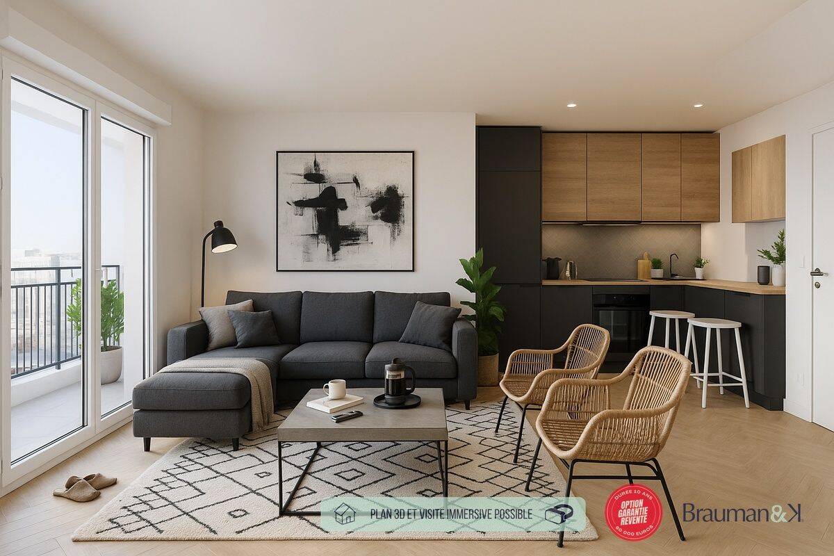 Appartement 2 pièces 45 m² · à Beaumont · 45 m² · 189 000 €