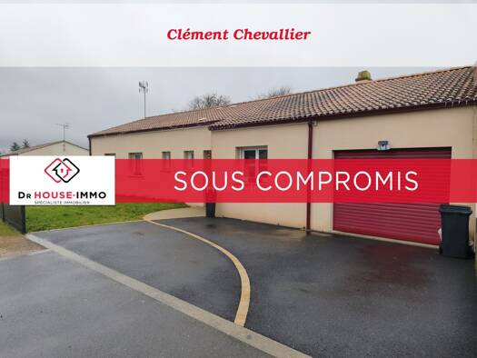 Maison de plain-pied à vendre 244 000 € 6 pièces 4 chambres 104 m² 693 m² de terrain Saint-Martin-des-Noyers 85140