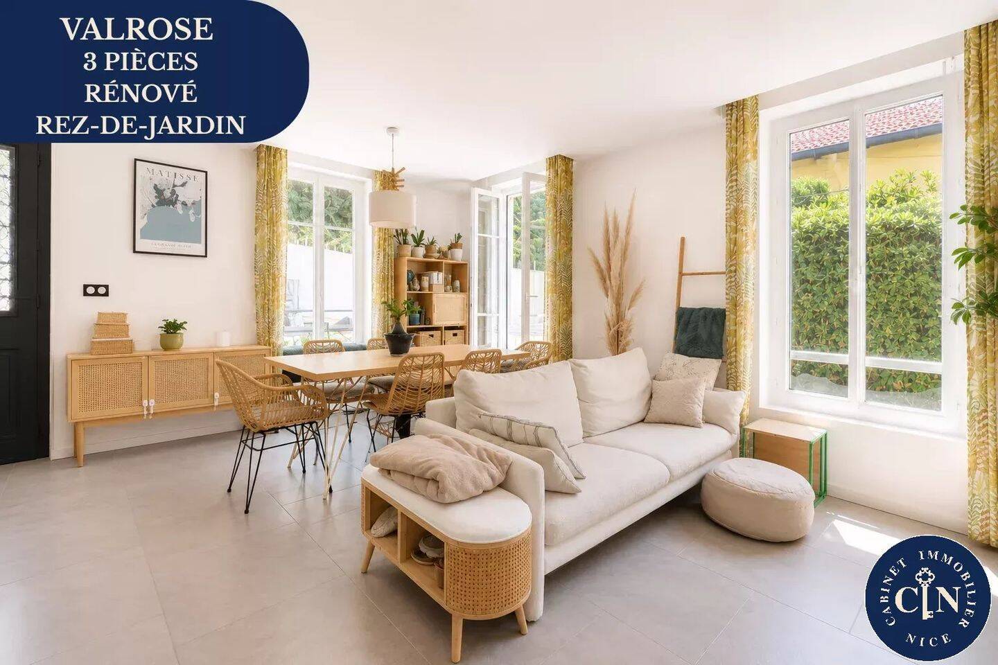 Appartement 3 pièces 63 m² · à Nice · 63 m² · 425 000 €