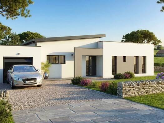 Terrain avec maison neuve à vendre 295 721 € 4 pièces 3 chambres 110 m² 407 m² de terrain Sud Surgères 17700