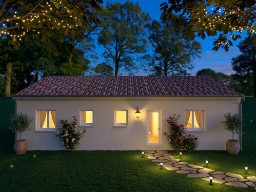 Terrain avec maison neuve à vendre 200 356 € 4 pièces 3 chambres 96 m² 430 m² de terrain La Tour-du-Crieu 09100