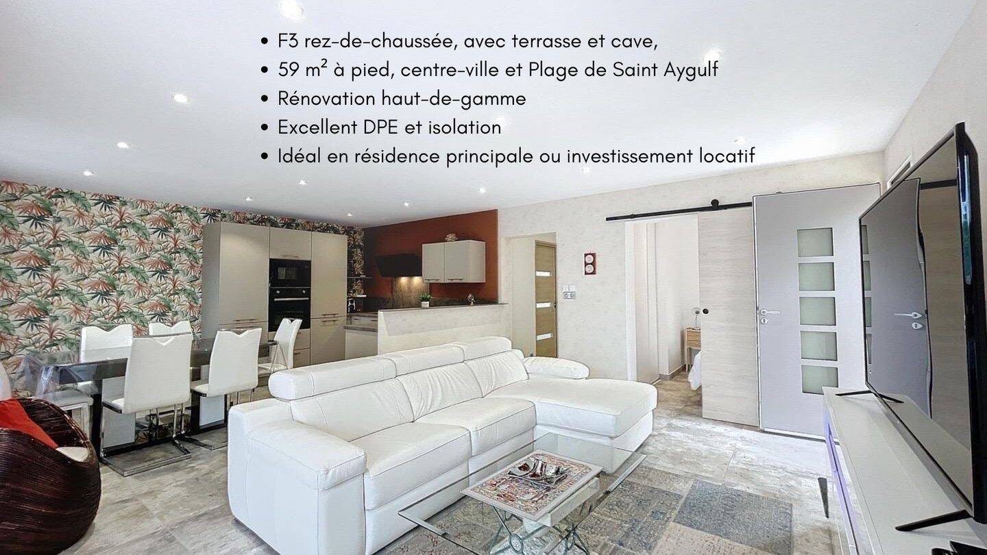 Appartement 3 pièces 59 m² · à Fréjus · 59 m² · 357 500 €