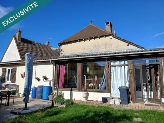 Maison à vendre 49 000 € 4 pièces 1 chambre 78 m² 414 m² de terrain Auxy 71400