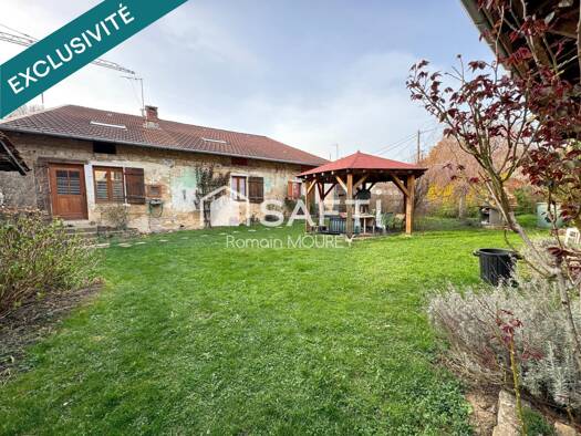 Maison à vendre 158 000 € 4 pièces 3 chambres 140 m² 1 489 m² de terrain L'Aubépin 39160