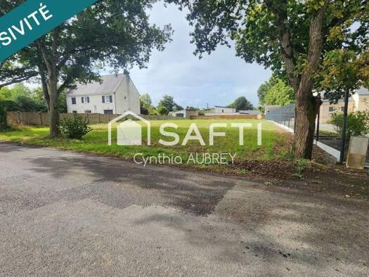 Terrain constructible à vendre 91 000 € 1 280 m² de terrain Drefféac 44530