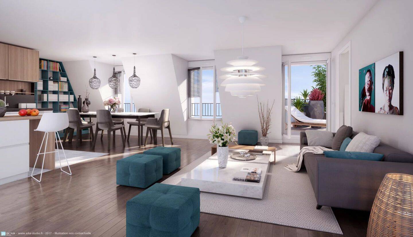 Appartement 2 pièces 43 m² · à Orly · 43 m² · 218 000 €
