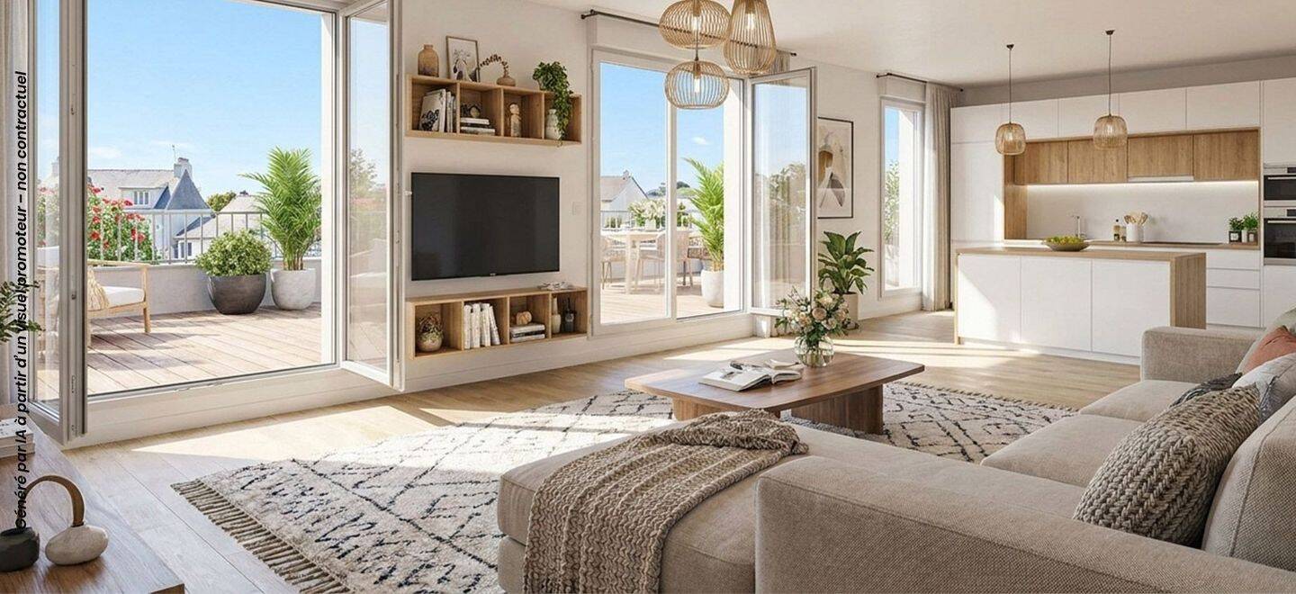 Appartement 2 pièces 41 m² · à Angers · 40,8 m² · 160 888 €