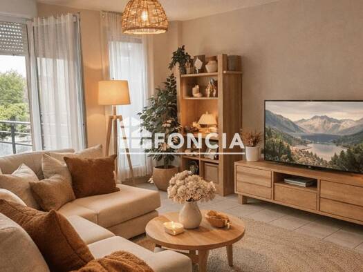 Appartement à vendre 150 000 € 3 pièces 2 chambres 52 m² Étage 2/3 Centre Castelginest 31780