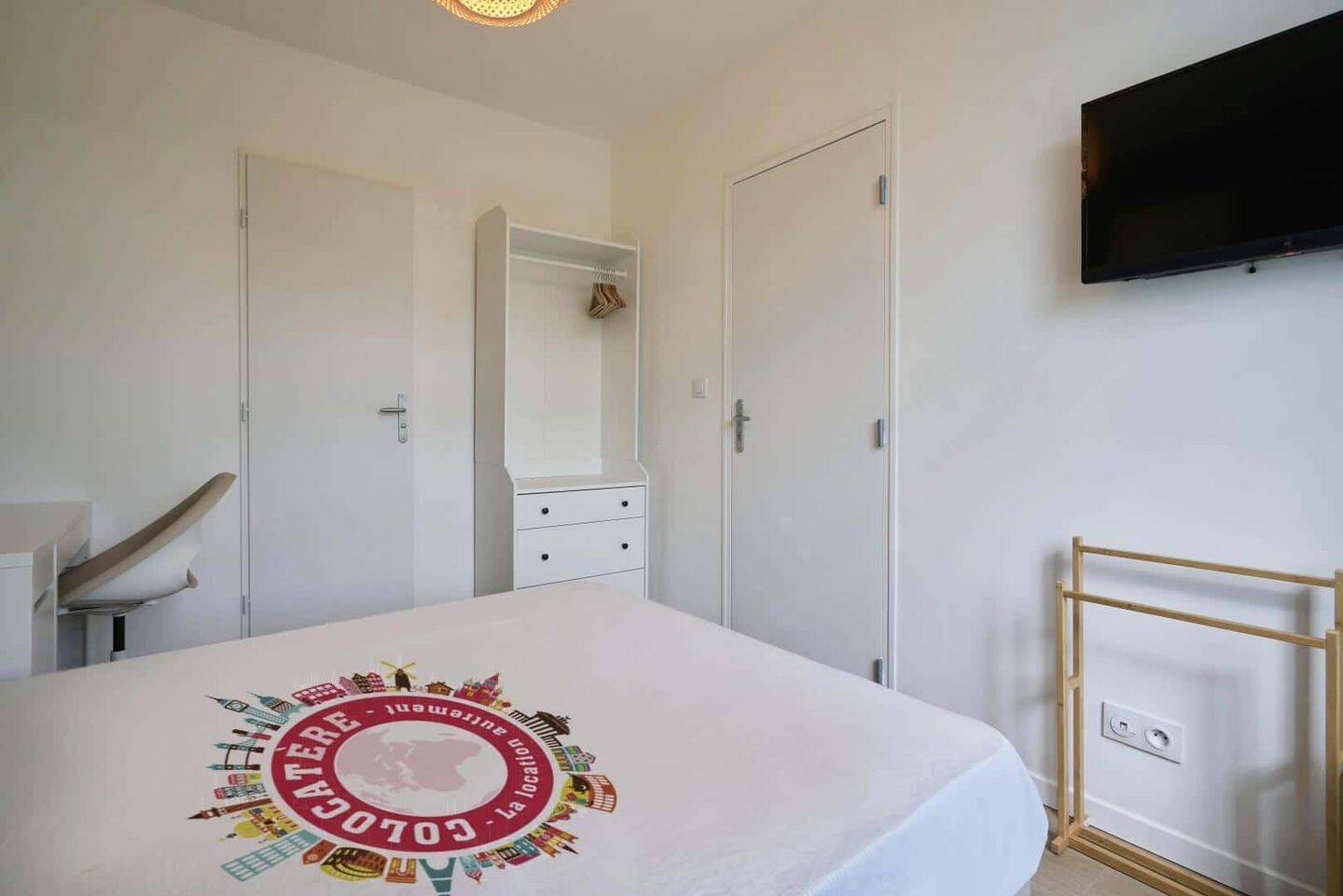 Chambre 2 - CASIMIR DELAVIGNE - Colocation — 4
