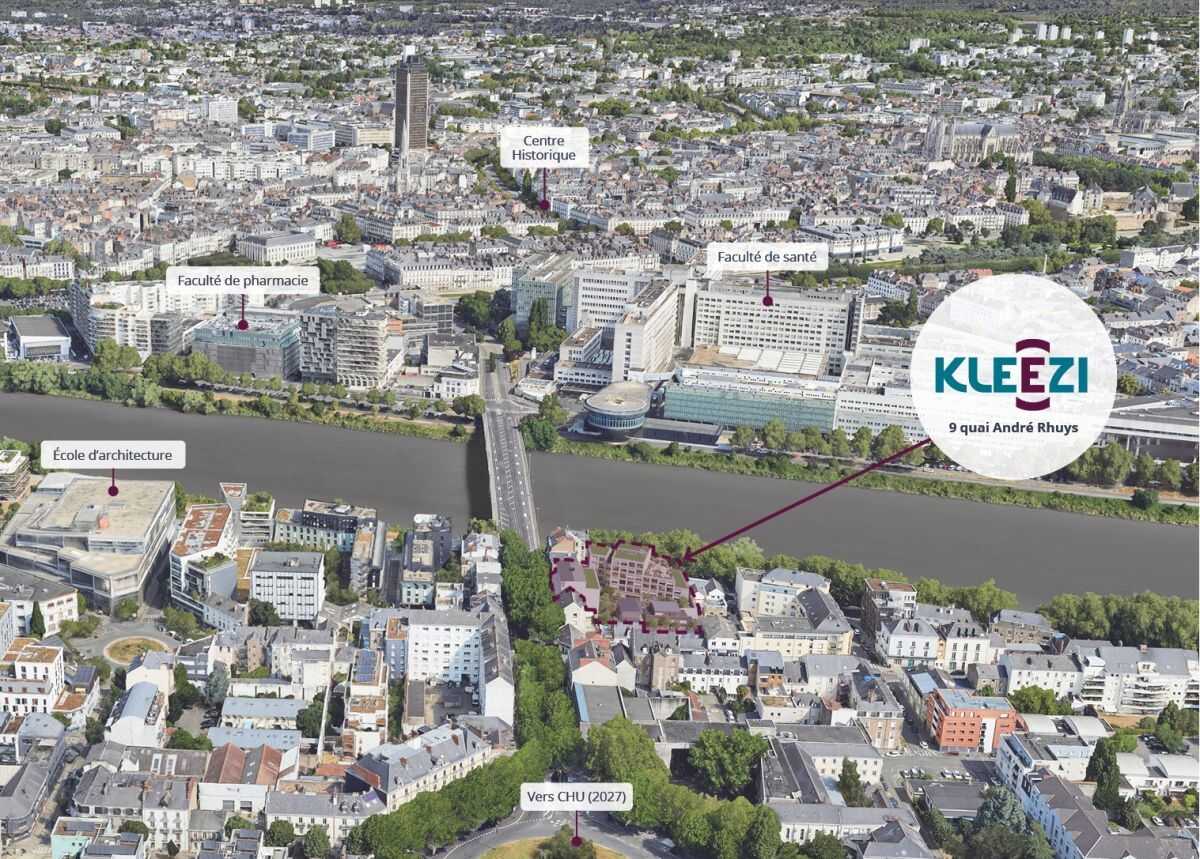 Appartement 1 pièce 19 m² · à Nantes · 19,2 m² · 154 000 €