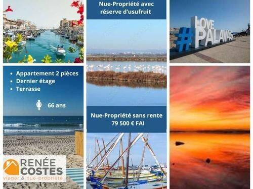Appartement 2 pièces 25 m² · à Palavas-les-Flots · 25 m² · 79 500 €