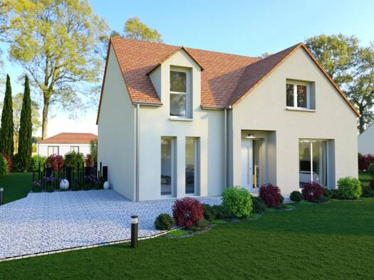 Terrain avec maison neuve à vendre 305 000 € 6 pièces 4 chambres 118,5 m² 507 m² de terrain Cambronne-lès-Clermont 60290