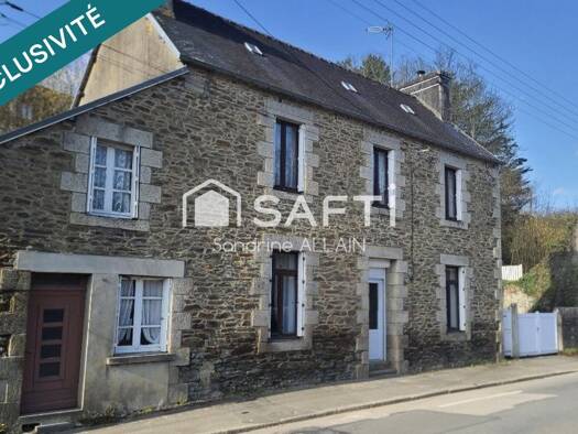 Maison à vendre 149 900 € 3 pièces 2 chambres 123 m² 480 m² de terrain Callac 22160