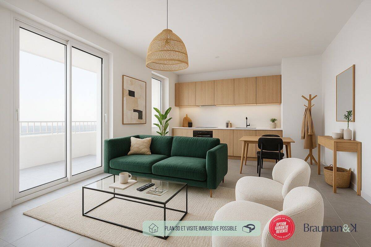 Appartement 2 pièces 45 m² · à Annecy · 45 m² · 220 800 €