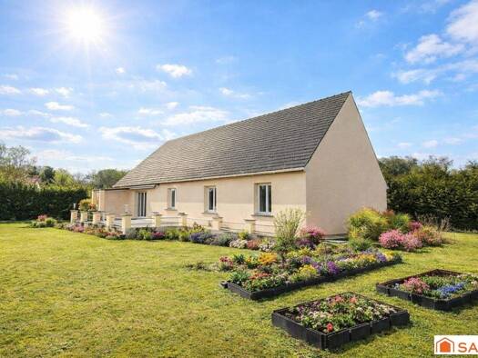 Maison à vendre 254 500 € 6 pièces 4 chambres 138 m² 1 000 m² de terrain Courcelles-sur-Vesle 02220