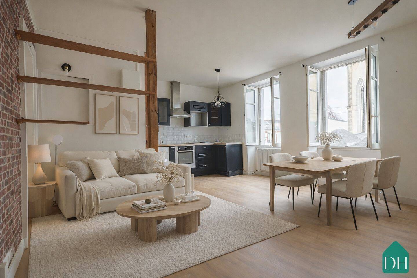 Appartement 2 pièces 45 m² · à Nantes · 44,7 m² · 163 130 €