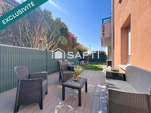 Appartement à vendre 196 000 € 3 pièces 2 chambres 57 m² RDC/2 Les Acacias L'Union 31240