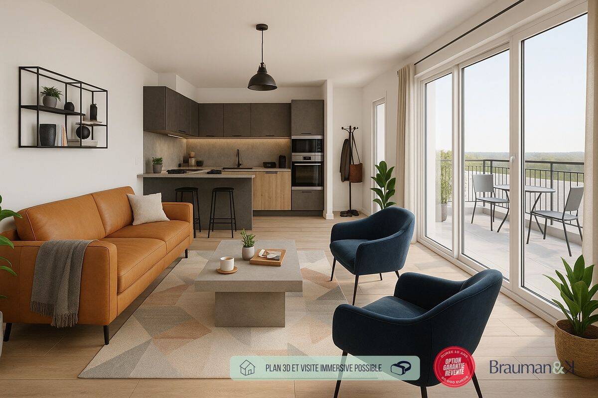 Appartement 1 pièce 26 m² · à Luisant · 26 m² · 129 000 €