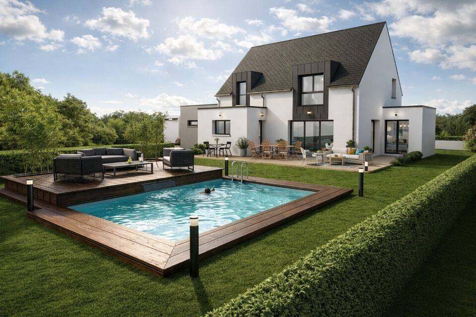 Maison 6 pièces 134 m² · à Le Hinglé · 134 m² · 383 450 €