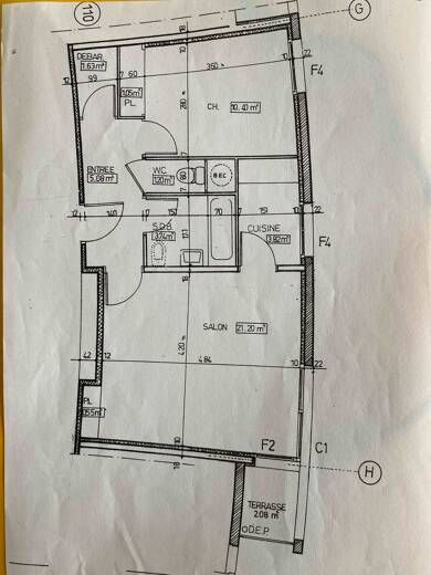 Appartement à louer 1 150 € 2 pièces 1 chambre 50 m² Étage 1/3 Trois Quartiers-Centre Ville Poitiers 86000