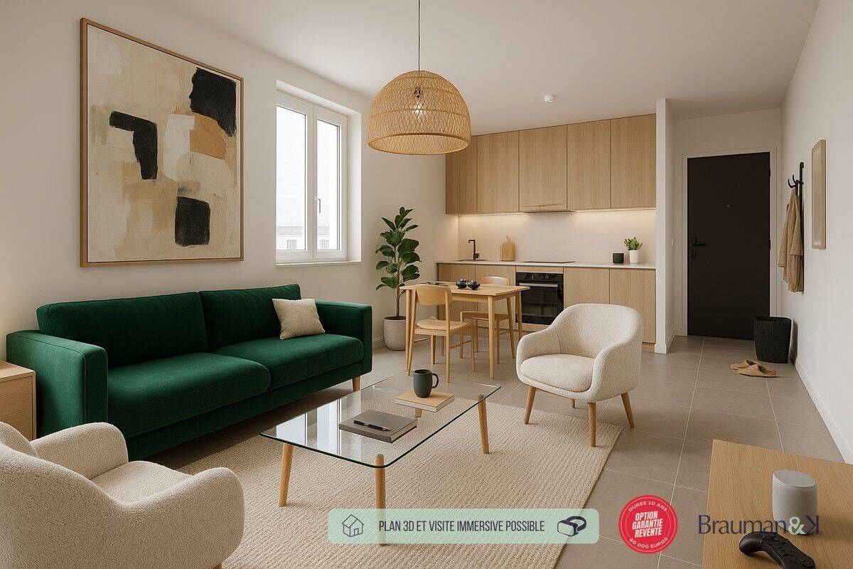 Appartement 2 pièces 43 m² · à Montreuil-sur-Mer · 43 m² · 239 000 €
