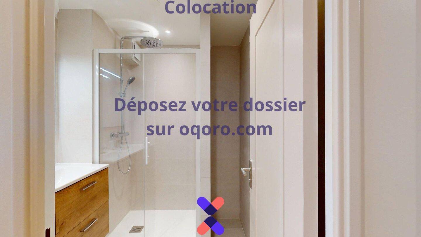 Chambre en colocation appartement meublé — 14