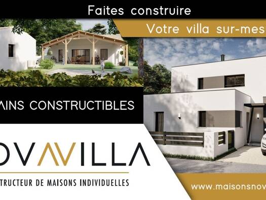 Terrain constructible viabilisé à vendre 46 200 € 450 m² de terrain Nieul-lès-Saintes 17810