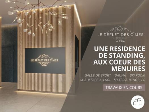 Appartement à vendre - neuf 889 000 € 3 pièces 2 chambres 74,9 m² dès le 31/12/2026 Les Menuires Les Belleville 73440