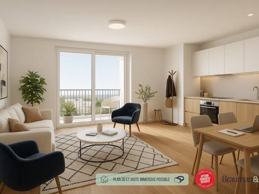 Appartement à vendre - neuf 1 190 100 € 5 pièces 113 m² 1er étage Forêt Saint-Germain-en-Laye 78100