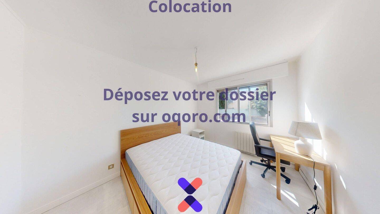 Chambre en colocation appartement meublé — 1